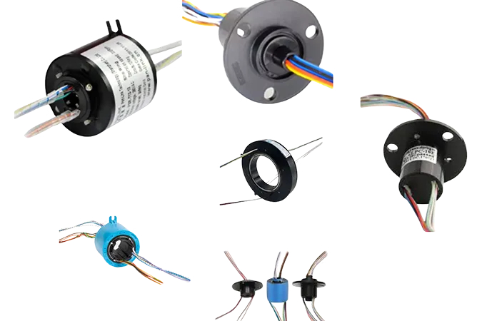 Slip Ring Collettori Rotanti con settore elettrico